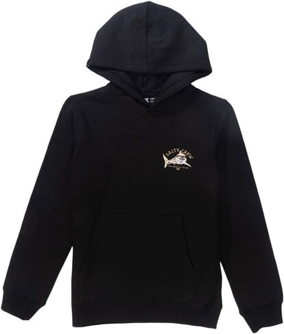 Salty Crew Big Boys' Lurking Pullover Hoody - Black in Saudi Arabia