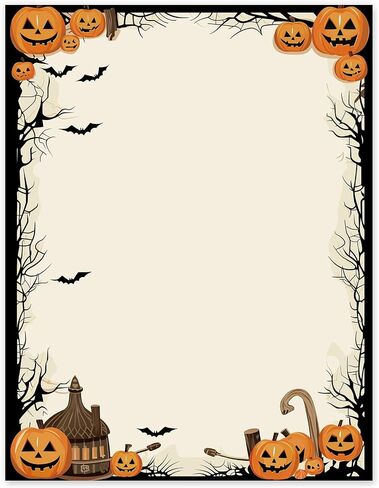 AnyDesign 60 Sheets Baby Shower Stationery Letterhead Paper Woodland Forest Animal Letter Paper Writing Paper Notes for Birthday Invitation Printing, 8.5 x 11 Inch, Single-Sided in Saudi Arabia