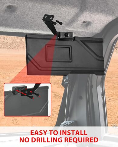 Sautvs Sun Vissors for Polaris Xpedition XP/XP 5/Adv/Adv 5 2024+ ، PP Anti-Glare Extense Sun Blockers مع زاوية قابلة للتعديل ، استبدل OEM #2891239 in Kuwait