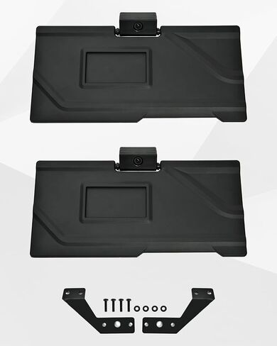 Sautvs Sun Vissors for Polaris Xpedition XP/XP 5/Adv/Adv 5 2024+ ، PP Anti-Glare Extense Sun Blockers مع زاوية قابلة للتعديل ، استبدل OEM #2891239 in Kuwait