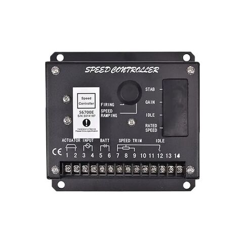 S6700E Diesel Generator Engine Speed Controller Actuator Governor Brushless Motor Control Module Circuit Panel Genset Parts in Kuwait
