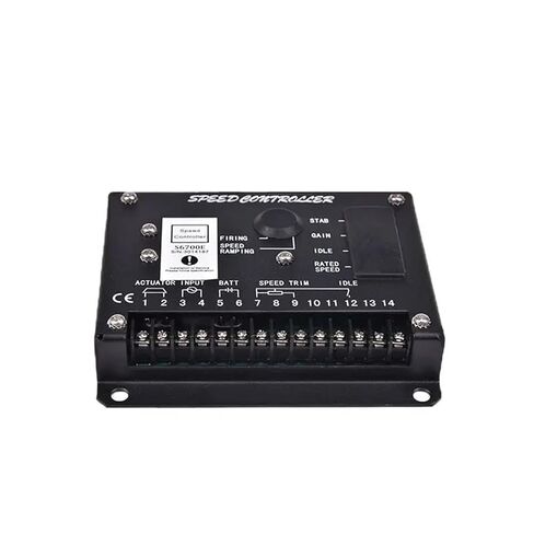 S6700E Diesel Generator Engine Speed Controller Actuator Governor Brushless Motor Control Module Circuit Panel Genset Parts in Kuwait