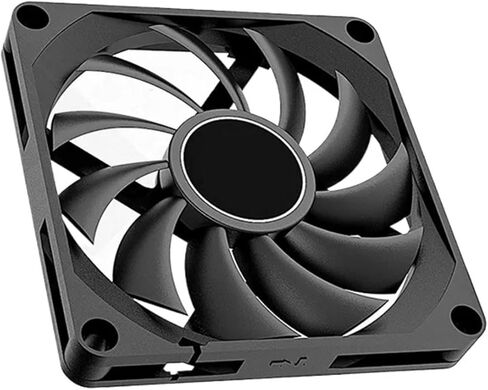 1pc 8010 80mm Slim Thinckness 10 مم PWM التحكم في درجة الحرارة 8 سم مروحة تبريد هيكل (White_NO RGB) in Saudi Arabia