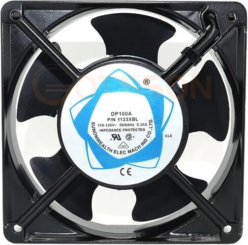 1pc for DP100A 1123XBL 110V-120V 50/60Hz 0.26A 12cm 120mm 120 * 120 * 38mm Cooling Fan in Saudi Arabia