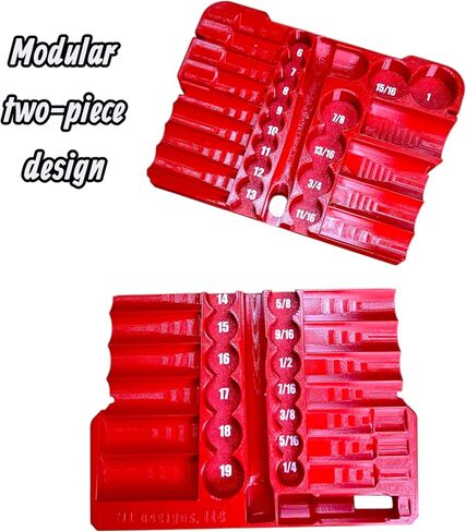 إدراج عبوة متوافق مع Milwaukee 3/8 "Drive SAE/Metric Ratchet و Socket Mechanics 56 قطعة (48-22-9008) in Saudi Arabia