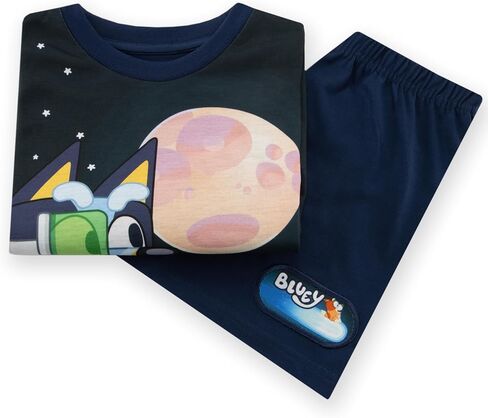 بيجامات Bluey ، Bingo Short Sleeve Boys Pajamas ، Kids PJs مع الأكمام القصيرة ، PJs الصيف للأولاد in Saudi Arabia