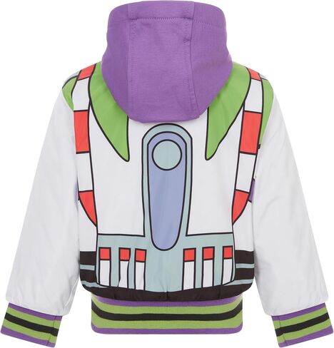 Disney Toy Story Cars Zip Up Varsity Bomber Jacket Toddler to Little Kid Sizes (2T - 7-8) in Saudi Arabia
