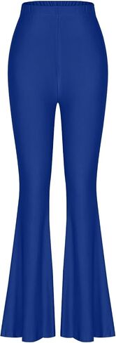 Women Flare Yoga Pants High Waisted Flare Leggings Bell Bottoms Comfy Athletic Pants Stretch Workout Trousers in Saudi Arabia