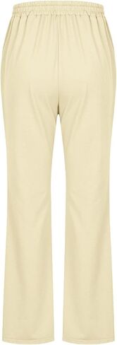 Women Flare Yoga Pants High Waisted Bell Bottoms Casual Comfy Athletic Sweatpants Slim Fit Workout Skinny Pants in Saudi Arabia