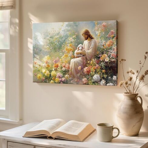 lamplig Pink Wall Art Flowers Canvas Prints Floral Pictures Gray Modern Romantic Artwork Blush Bloom Painting Stretched for Bathroom Living Dining Room Bedroom Home Wall Decor 12 x 16, 3 Panels in Kuwait