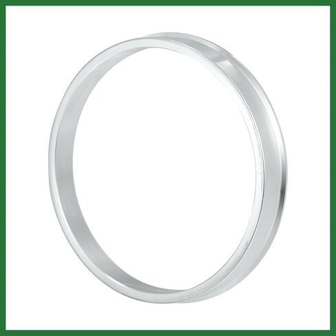 Motoforti 71.6mm to 66.1mm Universal Car Hub Centric Rings Silver Tone - Pack of 4 Long-Lasting in Saudi Arabia