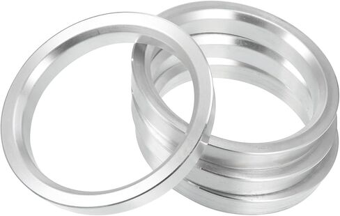 4pcs OD 70.6mm إلى ID 60.1mm Aluminium Car Hub Rings Centric Rings Bore Center Placer Materian in Kuwait