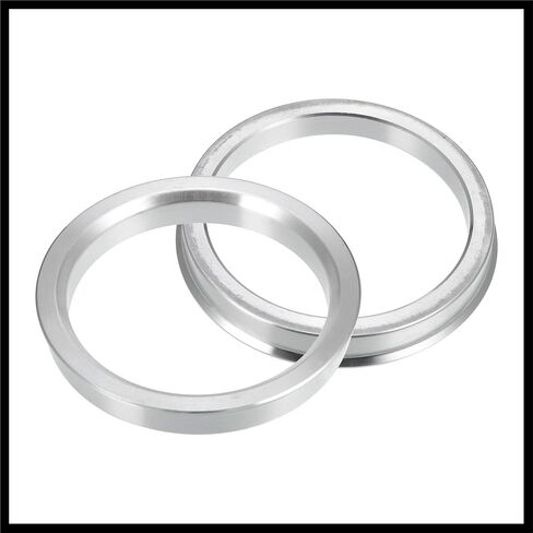4pcs OD 70.6mm إلى ID 60.1mm Aluminium Car Hub Rings Centric Rings Bore Center Placer Materian in Kuwait