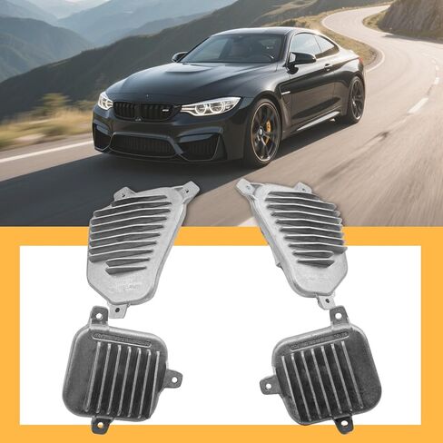 4Pcs LED Headlight DRL Daytime Running Lights Modules Fits for BMW X1 F48 2014-2019 Replacement for 63117428791 63117428792 in Saudi Arabia