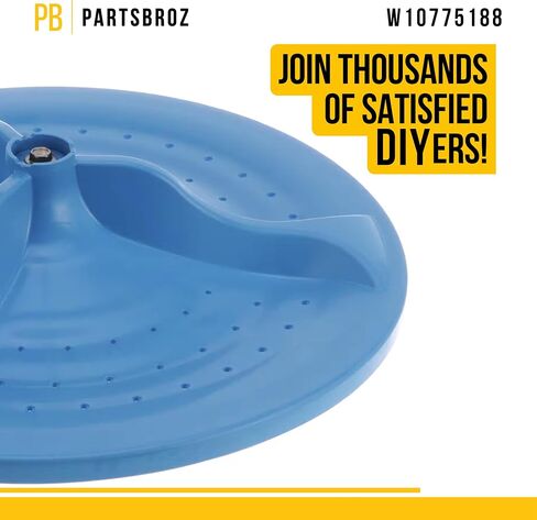 Partsbroz W10775188 غسيل - متوافق مع غسالة ويرلبول - يحل محل AP5959417 PS11699797 W10698538 W10834891 - استبدال متين للغاية in Saudi Arabia