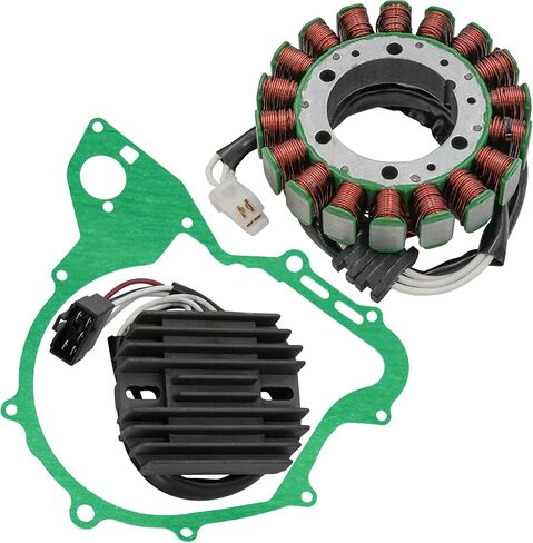 مقوم مؤلف ومقوم منظم Caltric مع حشية متوافق مع Yamaha V-Star 650 Classic XVS650 2001-2003 in Kuwait