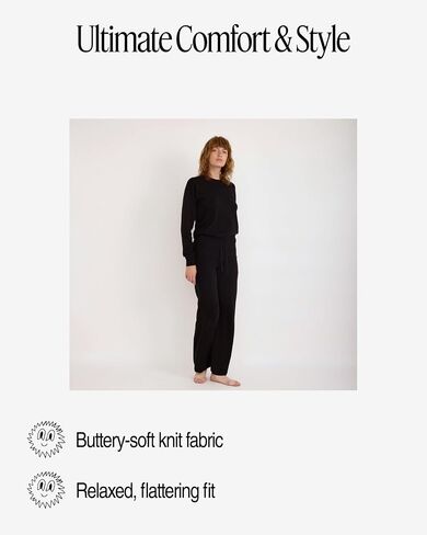 Women's Soft Knit Boxy Crewneck Sweater in Saudi Arabia
