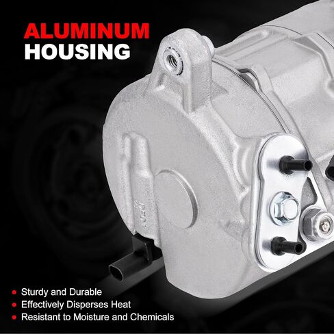 Air Conditioner AC Compressor with Clutch Compatible with 2015-2020 Cadillac Escalade, 2015-2019 GMC Sierra Yukon XL, 2014-2019 Silverado 1500 4.3L/5.3L/6.2L, 2015-2020 Suburban/Tahoe 5.3L in Saudi Arabia