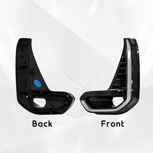 LED Daytime Running Lights For Toyota Hilux Vigo Revo 2015-2017 Fog Lamp Replacement Chrome Trim Driving Light With Turn Signal in Saudi Arabia