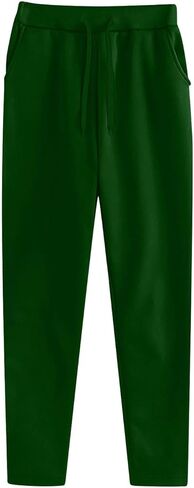 Jogger Sweatpants for Women High Waisted Plus Size Fall Pants Workout Active Baggy Lounge Pants with Pockets in Saudi Arabia