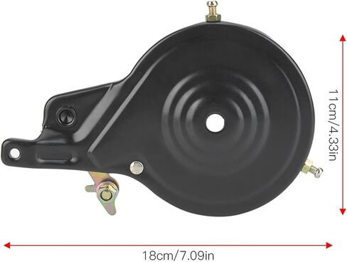 Rear Band Drum Brake, Universal Steel Bike Mountain Bike Brake Rear Roller Kit Brake Modification Kit Automotive Replacement Brake Drums for Rocket Dirt Bike Scooter in Saudi Arabia