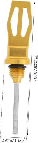 VALICLUD Motorcycle Oil Level Measurement: Aluminum Alloy Oil Gauge Cap - Essential for Motorbike Repair Scooter Engine Maintenance in Saudi Arabia