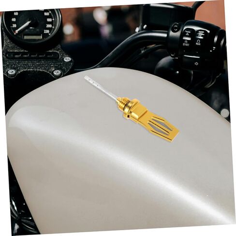 VALICLUD Motorcycle Oil Level Measurement: Aluminum Alloy Oil Gauge Cap - Essential for Motorbike Repair Scooter Engine Maintenance in Saudi Arabia