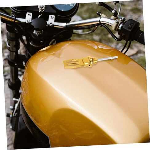 VALICLUD Motorcycle Oil Level Measurement: Aluminum Alloy Oil Gauge Cap - Essential for Motorbike Repair Scooter Engine Maintenance in Saudi Arabia