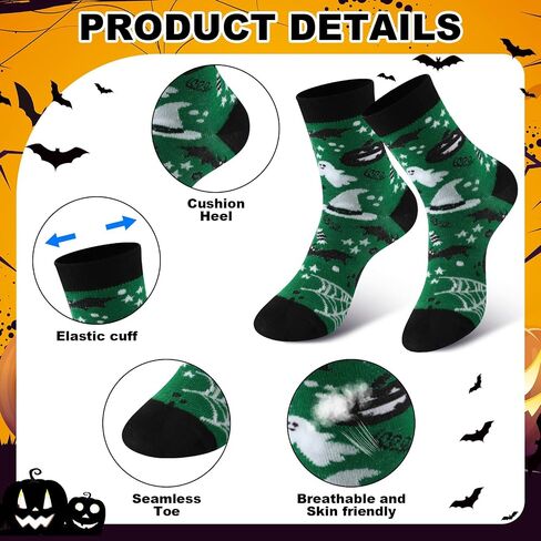 48 Pairs Socks Bulk for Men Women Novelty Design Crew Socks for Holiday Gift in Saudi Arabia