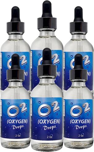 Generic Liquid Oxygen Drops, oxygenate The Body, Boost Your Energy, purify Water and Assist Overall Health Pack 3 Frascos in Saudi Arabia