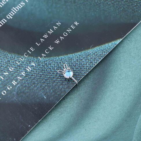 خمر كريستال أوبال أرنب أنف حلقة راينستون كفة CZ CZ لطيف النحاس الذهب الأفريقي مزيف لم؟ in Kuwait