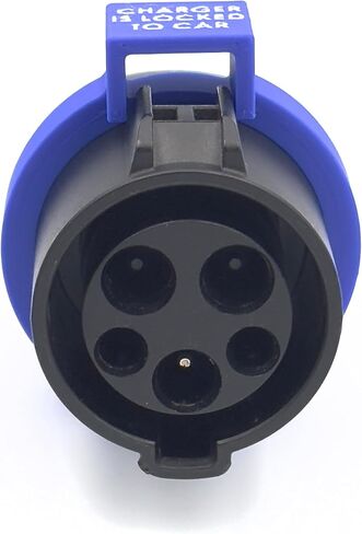 حلقة قفل الشاحن لمحول Tesla J1772 (الأصفر والأسود) in Kuwait