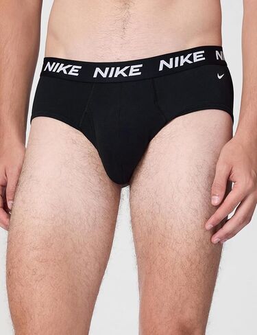 Nike Men's All Day Cotton Stretch Hip Brief W/Fly Underwear (3-Pack) in Saudi Arabia