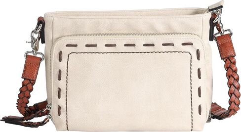 محفظة حمل مخفية للنساء - منظم حقيبة سكايلر كروس، قفل YKK وحافظة عالمية in Kuwait