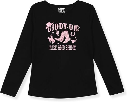 Sleep On It 4-Piece Girls Pajama Sets for Kids Sleepwear Woven Plaid Pajamas for Girls in Kuwait