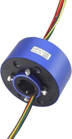 Through Hole Conductive Slip Ring Collector Collector Ring Power Slip 25.4mm 6-way Hollow Shaft Slip in Saudi Arabia