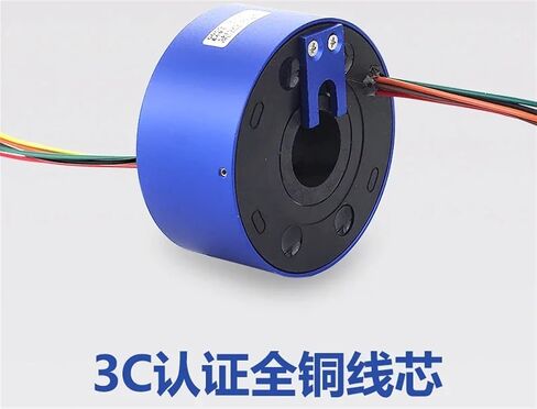 Through Hole Conductive Slip Ring Collector Collector Ring Power Slip 25.4mm 6-way Hollow Shaft Slip in Saudi Arabia