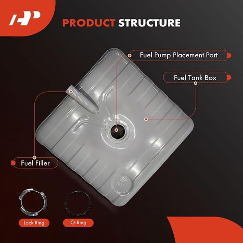 A-Premium Fuel Tank مع حلقة قفل و O-Ring متوافقة مع طرز Chevrolet & GMC-Blazer ، C10 C20 K10 K20 R1500 R20 R2500 V10 V1500 V20 in Kuwait