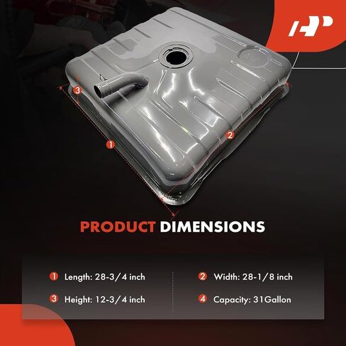 A-Premium Fuel Tank مع حلقة قفل و O-Ring متوافقة مع طرز Chevrolet & GMC-Blazer ، C10 C20 K10 K20 R1500 R20 R2500 V10 V1500 V20 in Kuwait