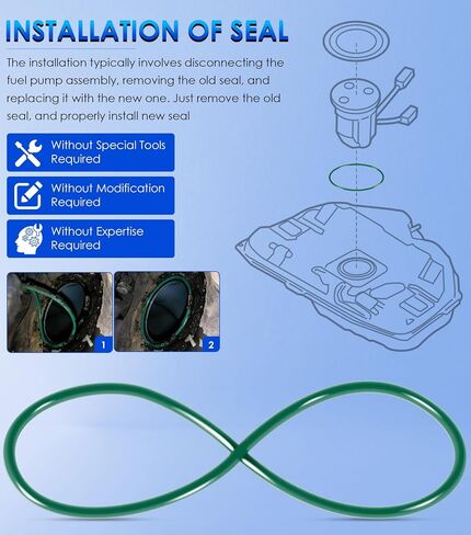 6599 Fuel Tank Ring Tool, LO164 Fuel Tank Lock Ring & 911-245 Fuel Tank Sending Unit Seal for Buick Cadillac Chevrolet Dodge Ford GMC Hummer Isuzu Jeep Lincoln Mazda Pontiac Ram Saab Saturn Suzuki in Saudi Arabia