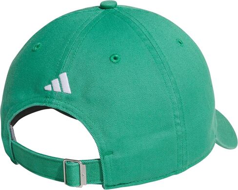 adidas Ultimate Hat Relaxed Crown Adjustable Fit Strapback Cotton Baseball Cap, Bliss Pink/Black in Kuwait