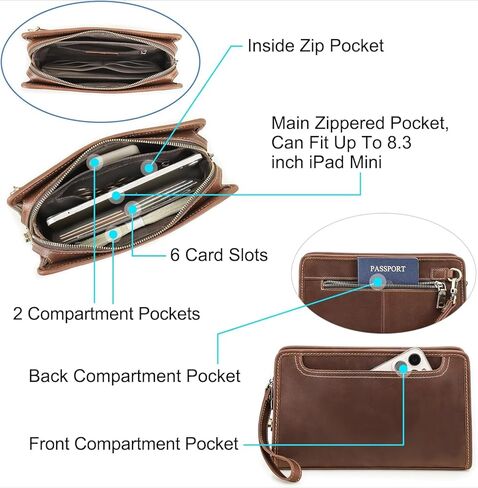 محفظة قابض للسفر المضادة للسرقة. in Kuwait