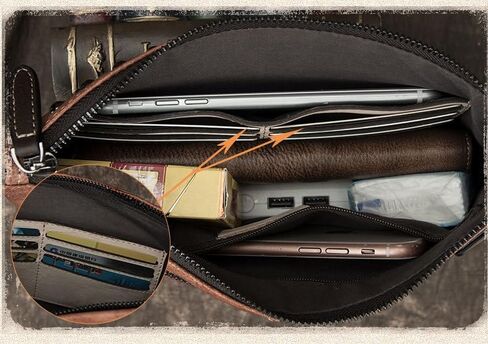 حقيبة مخلب للرجال الأصليين للرجال ، فالنسيج ، أساسيات أعمال سفر محفظة ، محفظة ، in Kuwait