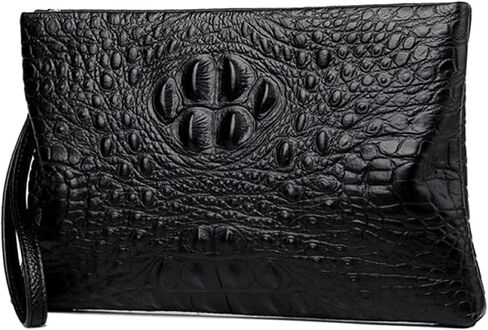 محفظة قابض جلدية حقيقية للرجال لرجال حقيبة المال الأموال متعددة الوظائف. in Kuwait