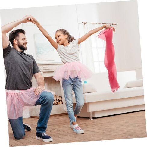 5pcs Colorful Dance Scarves Versatile Stage Performance Scarves Eye Catching Juggling Accessories Soft Skin Friendly for Music and Dance Events in Saudi Arabia