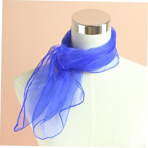 PartyKindom Square Silk Dance Scarves for Luminous Yellow Soft Comfortable Juggling Props for Performances for Music Class and Movement Activities in Saudi Arabia