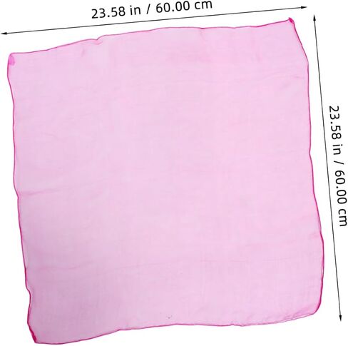 Sosoport 12pcs Performance Dance Scarves Bright Colors for Boy Girl Juggling Scarves Props in Saudi Arabia
