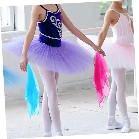 Sosoport 12pcs Performance Dance Scarves Bright Colors for Boy Girl Juggling Scarves Props in Saudi Arabia