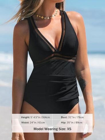 Cupshe Women's Tankini يضع قطعتين من ملابس السباحة الخامس in Saudi Arabia