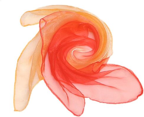 24Pcs Gradient Dance Scarves Juggling Scarves for Performance Color for Decoration and Stage Props present for Boys in Saudi Arabia
